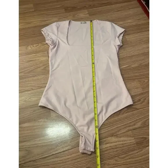 Intimately Free People Square Neck Bodysuit Size Medium - Picture 4 of 5